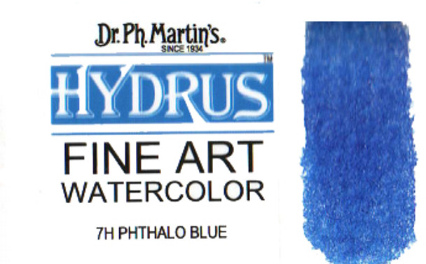 Dr. Ph. Martin's Hydrus Watercolour Ink - 7H Phthalo Blue