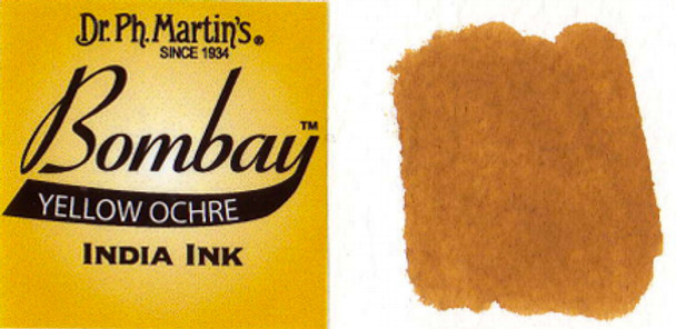 Dr. Ph. Martin's Bombay India Ink - Yellow Ochre 30ml