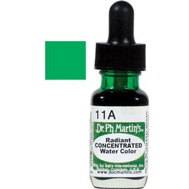 Dr. Ph. Martin's Radiant Concentrated Watercolour Ink - April Green - 15ml
