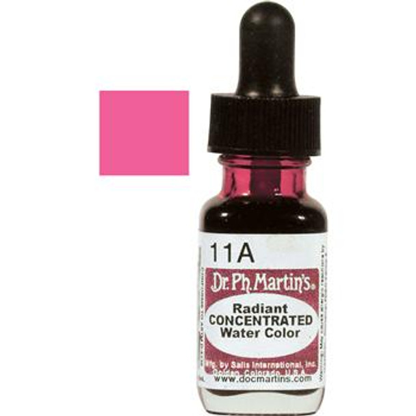Dr. Ph. Martin's Radiant Concentrated Watercolour Ink - Ice Pink - 15ml