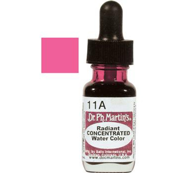 Dr. Ph. Martin's Radiant Concentrated Watercolour Ink - Tropic Pink - 15ml