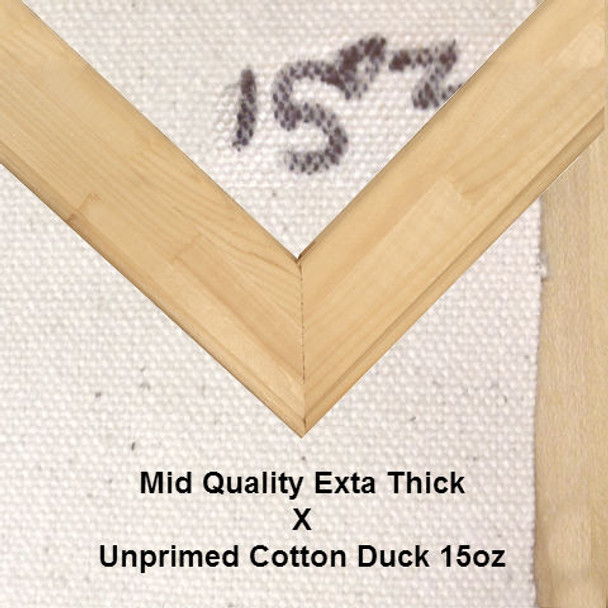 Bespoke: Mid Quality x Unprimed Superior Cotton Duck 15oz