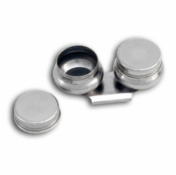 Loxley - Metal Dipper - Double with Lid