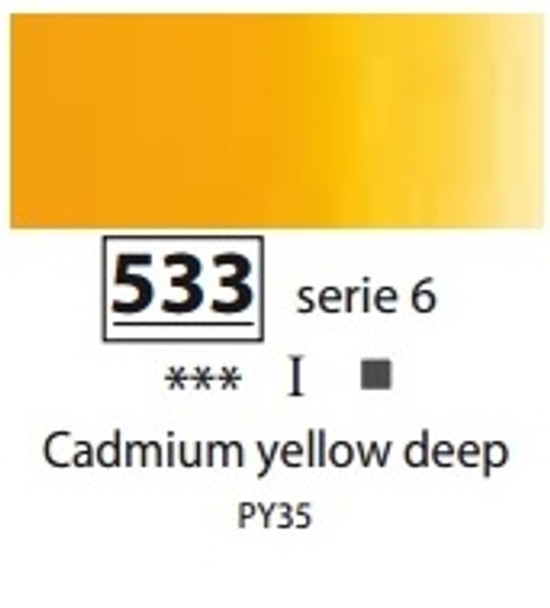 Sennelier Artists Oils - Cadmium Yellow Deep S6