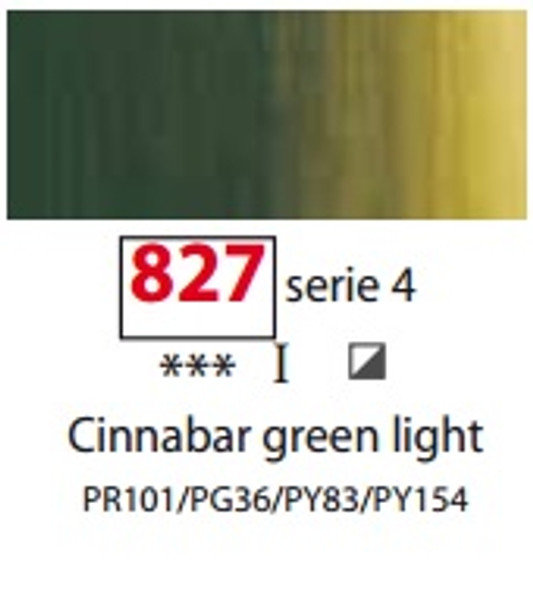 Sennelier Artists Oils - Cinnabar Green Light S4