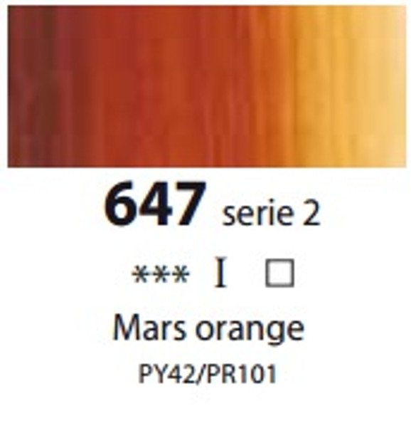 Sennelier Artists Oils - Mars Orange S2