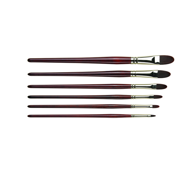 Pro Arte - Series 205 Acrylix Short Handle Brush - Flbert