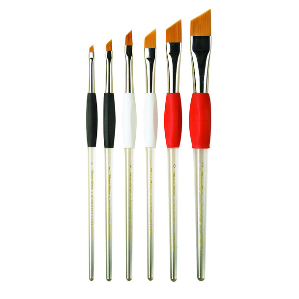 Pro Arte - Twistgrip Synthetic Brush - Angled Flat