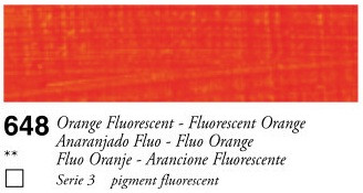 Sennelier Oil Stick - Fluorescent Orange S3