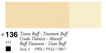 Sennelier Oil Stick - Titanium Buff S1