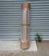 Paper rolled in postal tube for dispatch