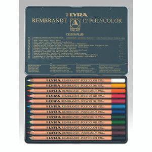 Lyra Rembrandt Polycolor Colored Pencil Set 12 Color