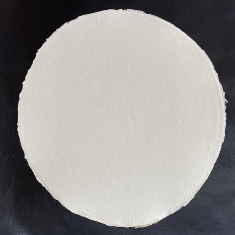 Khadi - Round 100% Cotton Rag Paper - 320gsm - 56cm - Atlantis Art ...