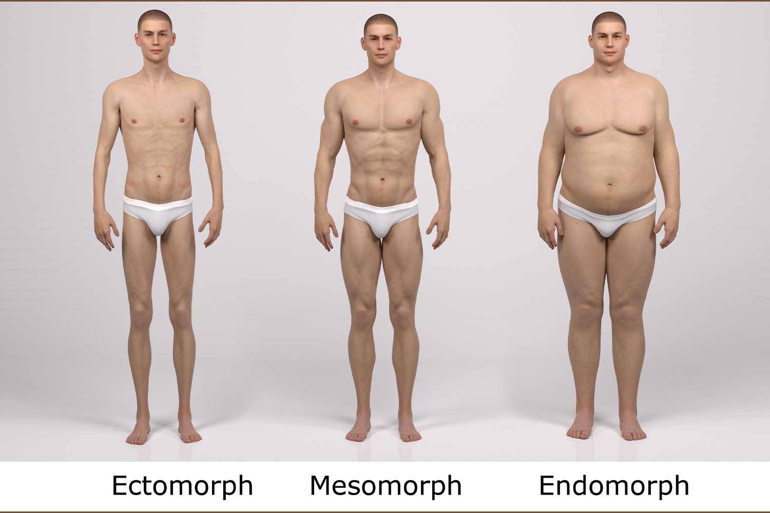 Main differences in men body types and shapes - Men's Skin Centres