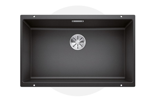 SUBLINE 700-U, antracit  523442 + sifon