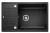 ZIA XL 6 Compact, obracljiv, crn 526018 + SIFON 