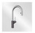 CARENA- S Vario skalnato siva/krom izgled Silgranit 521359