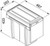 Cube 30 - ročno, 20L + 10L 134.0039.554