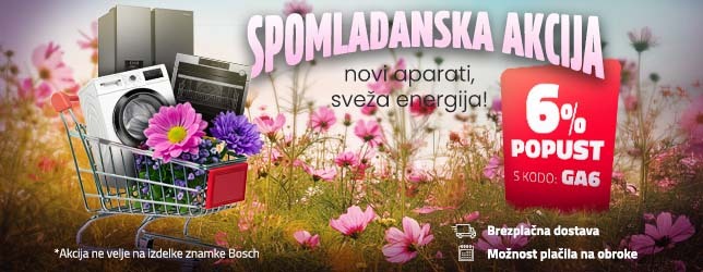 gospodinjski aparati akcija