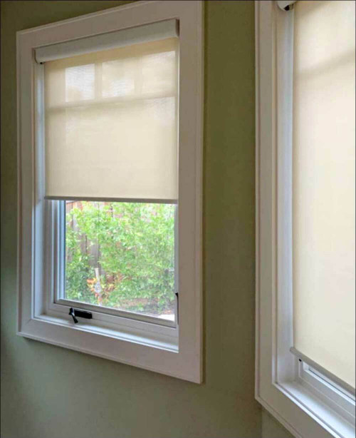 Light Filtering Fabric EZRise & FREE Valance Roller Shades