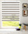 Premium Room Darkening Zebra Dual Sheer Blackout Roller Shades