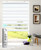 Premium Room Darkening Zebra Dual Sheer Blackout SOMFY Smart Home Motorized Roller Shades