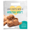 7.5 x 9 Heartworm Awareness Full Color Plastic Supply Bag – One Side