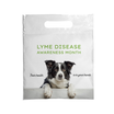 7.5 x 9 Lyme Disease Awareness Full Color Plastic Supply Bag – One Side