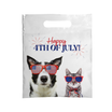 7.5 x 9 4th of July Full Color Plastic Supply Bag – One Side