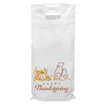 6 x 13 Thanksgiving Full Color Supply Bag – One Side