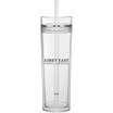 16 oz. Slim Tumbler with Straw