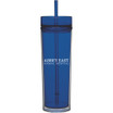 16 oz. Slim Tumbler with Straw