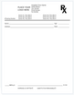 Prescription Pads - Vertical
