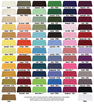1 Color Economy 6' Fitted Table Cover