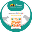 Google Review Wall Decal - 6" x 6"