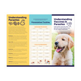 Puppy Vaccine Trifold Brochure - 100 lb. Gloss Book