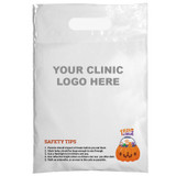 Happy Halloween  Cat A – 9" x 13" 2-Sided Plastic Supply Bag