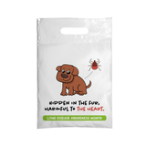 9 x 13 Lyme Disease Awareness Full Color Supply Bag – One Side