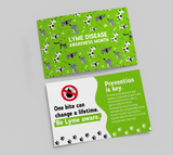 Tick & Lyme Disease Awareness  4 x 6 Postcard