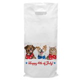 6 x 13 4th of July Full Color Supply Bag – One Side
