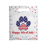 7.5 x 9 4th of July Full Color Plastic Supply Bag – One Side
