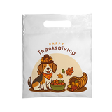 7.5 x 9 Thanksgiving Full Color Plastic Supply Bag – One Side