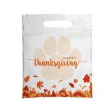 7.5 x 9 Thanksgiving Full Color Plastic Supply Bag – One Side