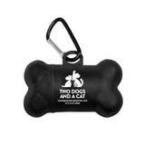 Poop Bag Dispenser with Matching Carabiner Clip