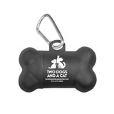 Poop Bag Dispenser with Matching Carabiner Clip