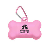 Poop Bag Dispenser with Matching Carabiner Clip