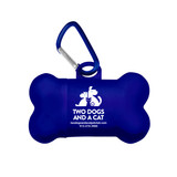 Poop Bag Dispenser with Matching Carabiner Clip