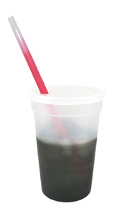 17 oz. Mood Color Changing Stadium Cup/Straw
