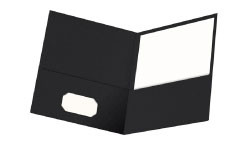 9" x 12" Twin-Pocket Folder - Oxford Style