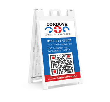 Plastic Signicade® Deluxe Sidewalk Sign - 24 x 36